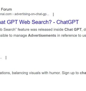 ChatGPT May Get Ads Soon