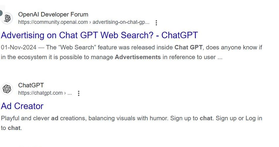 ChatGPT May Get Ads Soon