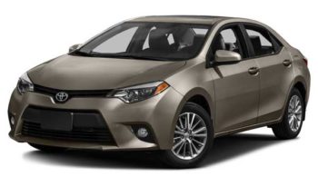 Toyota Corolla 2016 price and specification
