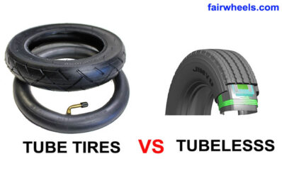 Tube tires VS tubelesss tires