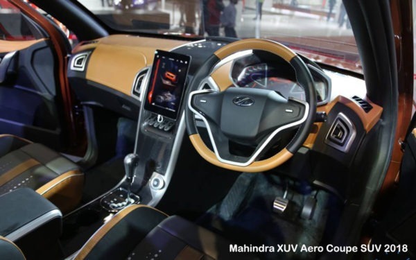 Mahinda-XUV-Aero-Coupe-SUV-2018-Steering-and-Transmission