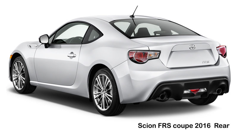Scion FRS 2dr Cpe Man (Nati) Coupe 2016 Price, Specifications & overview full