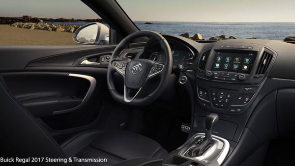 Buick-Regal-2017-steering-&-transmission