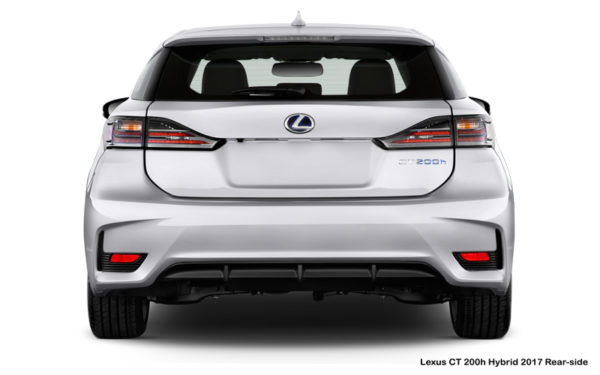 Lexus-CT-200h-Hybrid-2017-Rear-side