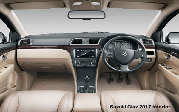 Suzuki-Ciaz-2017-Interior