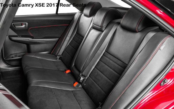 Toyota-Camry-XSE-2017-Rear-Seats