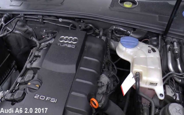 Audi-A6-2.0-TFSI-2017-engine