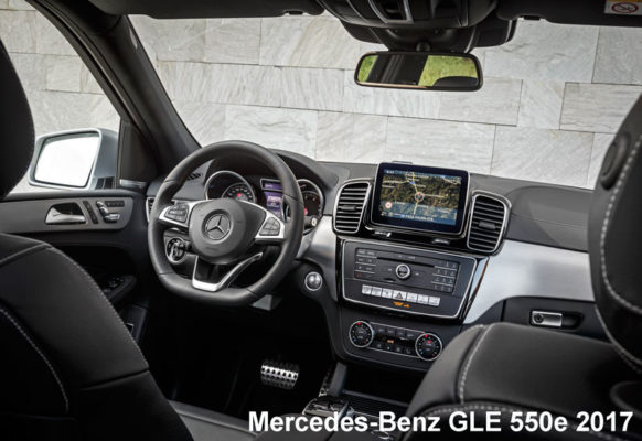 Mercedes-Benz-GLE-550e-steering-and-transmission