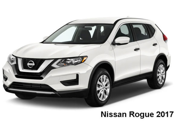 Nissan-Rogue-fwd-sv-2017-front-view