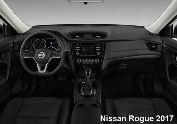 Nissan-Rogue-fwd-sv-2017-steering-and-transmission