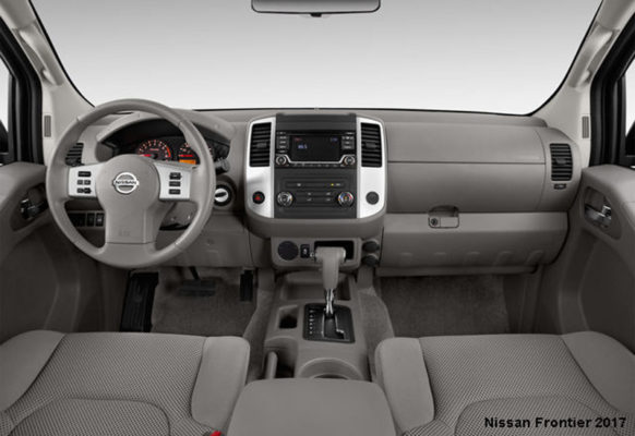 Nissan-Frontier-2017-steering-and-transmission