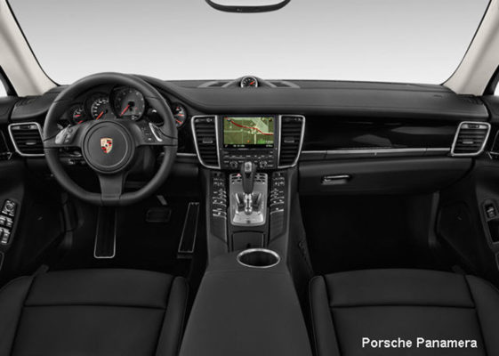 Porsche-Panamera-2017-steering-and-transmission