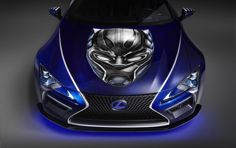 Lexus-LC500-Black-panther-front