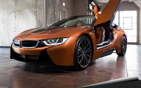 BMW-i8-Roadster-2019-Revelation-front-View---LA-Auto-Show