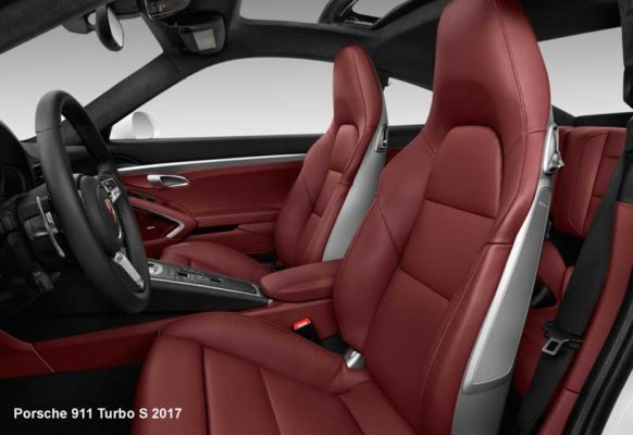 Porche-911-Turbo-S-2017-Front-seats