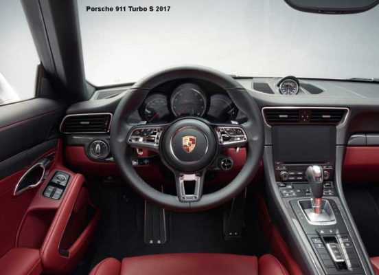 Porsche-911-Turbo-S-2017-steering-and-transmission