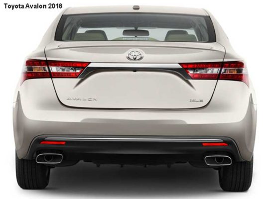 Toyota-Avalon-2018-back-image