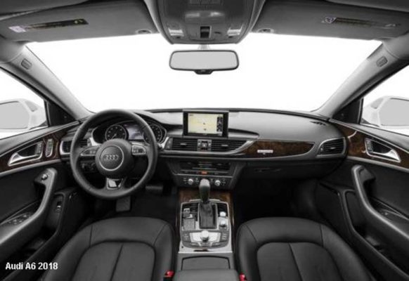 Audi-A6-2018-steering-and-transmission