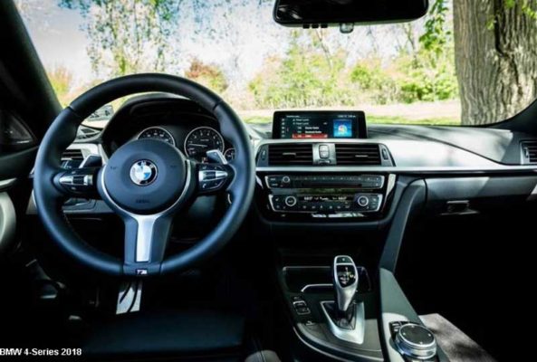 Bmw-4-series-2018-steering-and-transmission