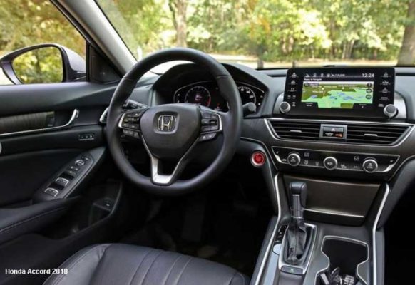 Honda-Accord-2018-steering-and-transmission