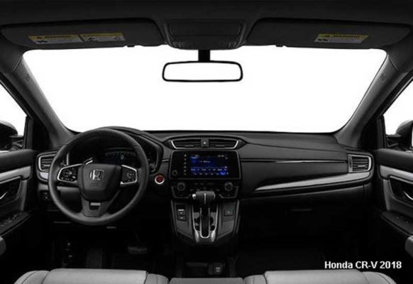 Honda-CR-V-2018-steering-and-transmission