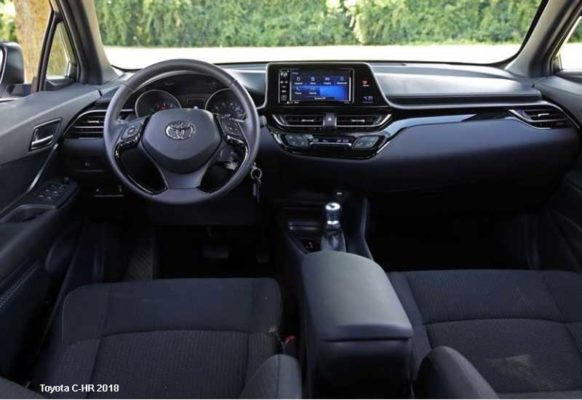 Toyota-C-HR-2018-steering-and-transmission