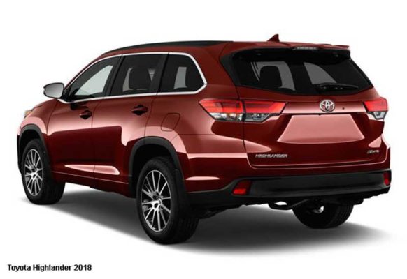 Toyota-Highlander-2018-back-image