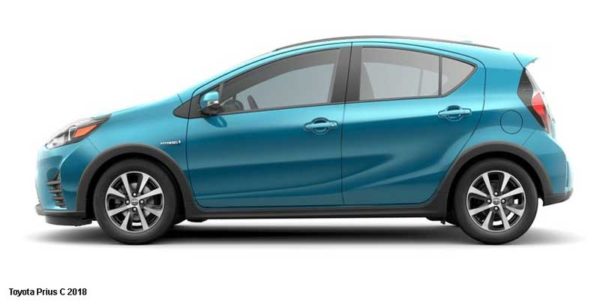 Toyota-Prius-C-side-image | Toyota Aqua G Hybrid