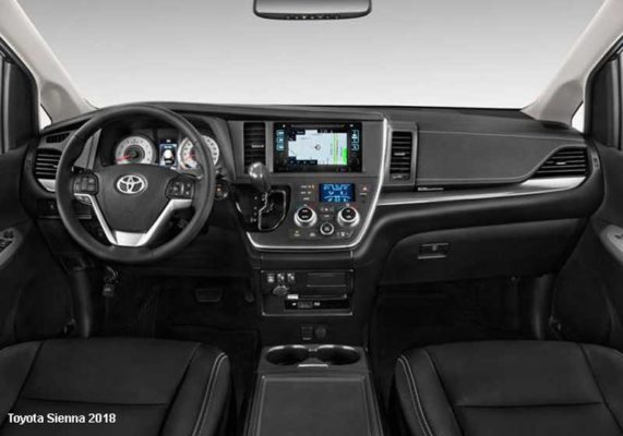 Toyota-Sienna-2018-steering-and-transmission