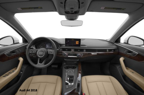 Audi-A4-2018-steering-and-transmission