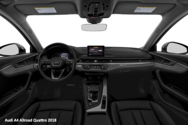 Audi-A4-Allroad-Quattro-2018-steering-and-transmission