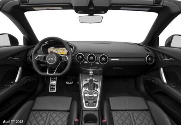Audi-TT-2018-steering-and-transmission