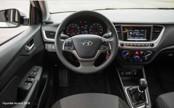 Hyundai-Accent-2018-steering-and-transmission