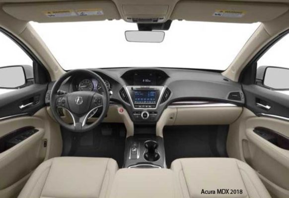 Acura-MDX-2018-steering-and-transmission