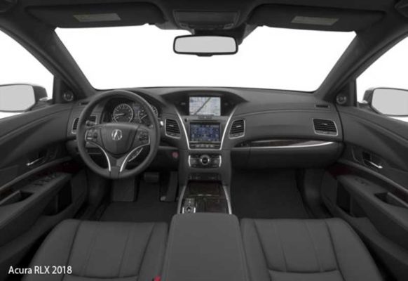 Acura-RLX-2018-steering-and-transmission