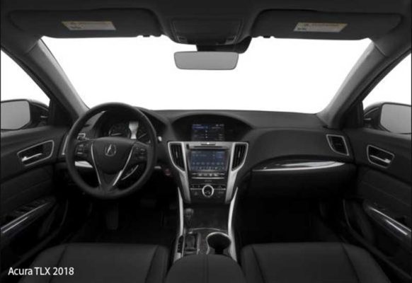 Acura-TLX-2018-steering-and-transmission
