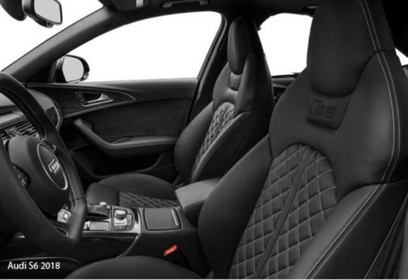 Audi-S6-2018-front-seats