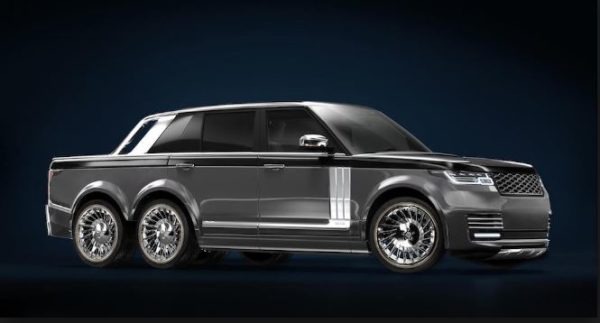 Range Rover SLT 6x6 Luxury SuperYachts land tender
