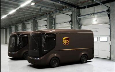 UPS & Stylish Electric Trucks for Mail Delivery