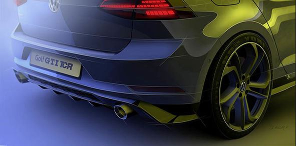 Volkswagen Golf GTI TCR Rear Side