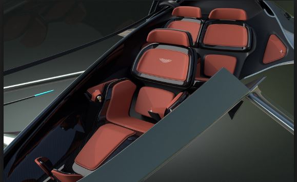 Aston Martin Volante Vision Concept inside view