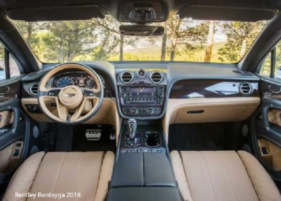 Bentley-Bentayga-2018-steering-and-transmission