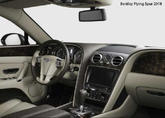 Bentley-Flying-Spur-2018-steering-and-transmission