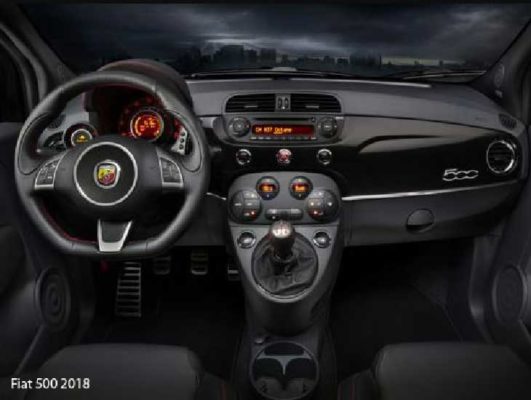 Fiat-500-2018-steering-and-transmission