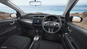 Honda-BRV-2018-steering-and-transmission