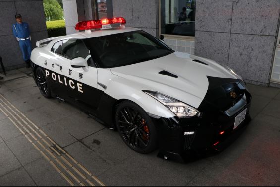 Nissan Gifted car to Japan Police