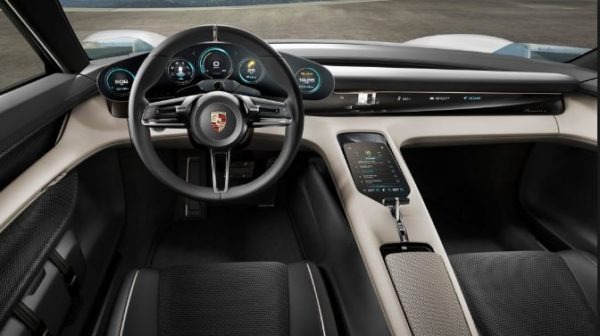 Porsche Taycan 2019 interior