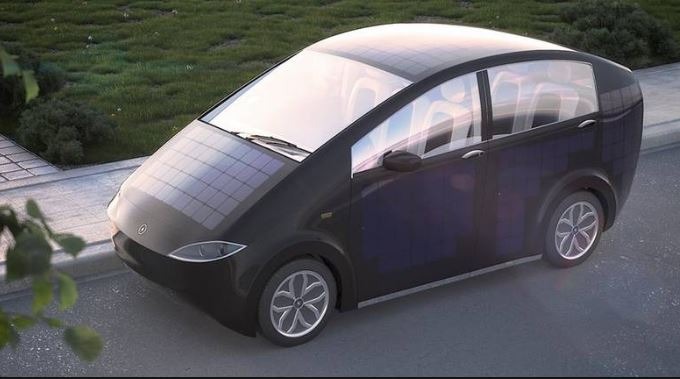 Sion a Solar Powered Vehicle that gets charge as you drive