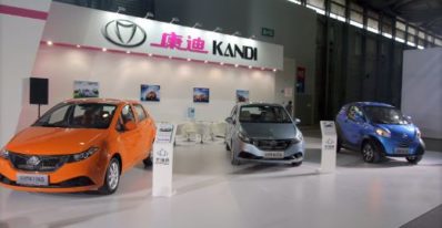 China’s Kandi electric vehicles for US market