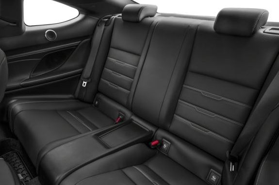 Lexus RC 2018 back Seats